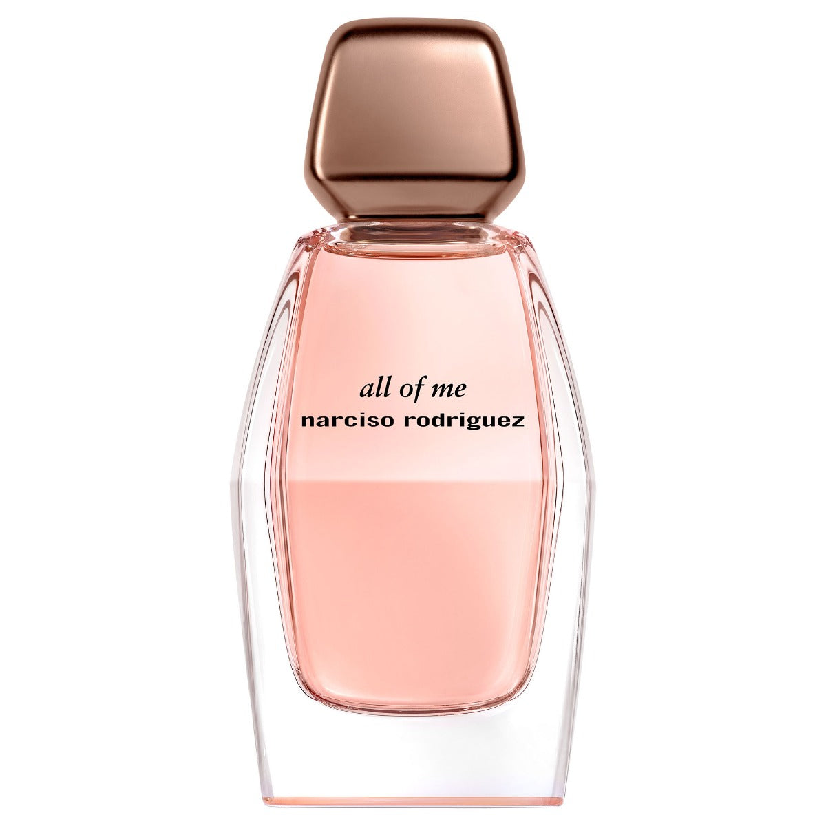 Narciso Rodriguez All Of Me EDP perfume bottle with sleek design and floral accents, 90ML fragrance for women.