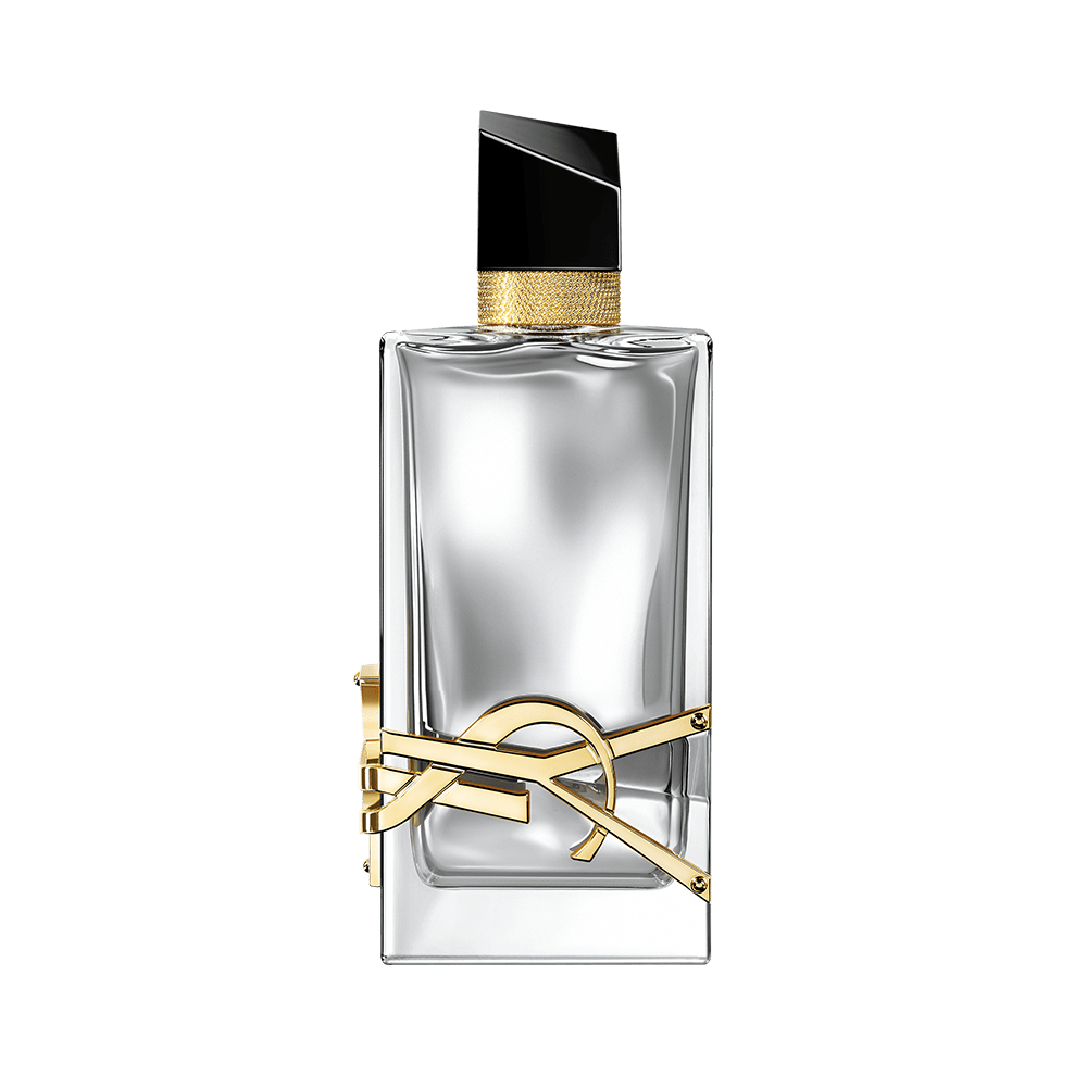 Yves Saint Laurent Libre L'Absolu Platine perfume bottle, 90ml with elegant design and silver accents.