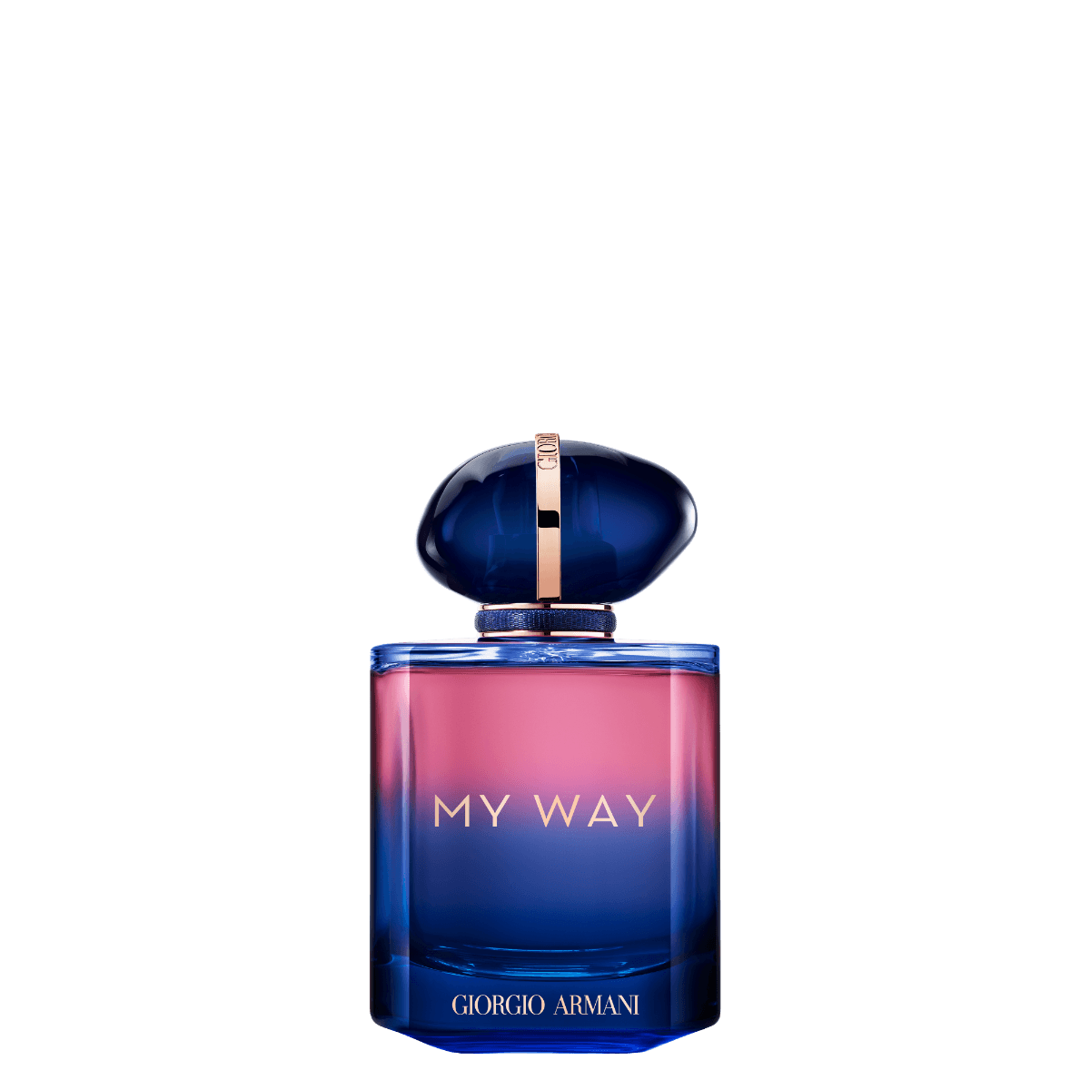 Giorgio Armani My Way Le Parfum 90ml bottle with elegant packaging and floral design, ready for display.