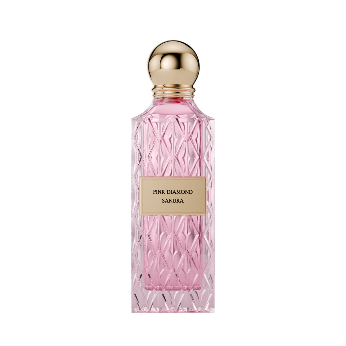 Pink Diamond Sakura 200ML perfume bottle by Ibrahim Al Qurashi with a pink floral design and elegant fragrance presentation.