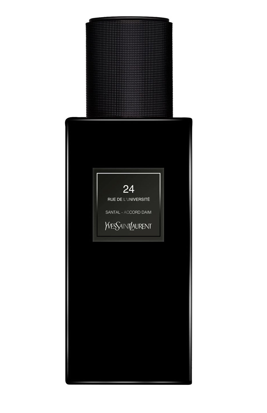 Yves Saint Laurent 24 Rue de l'Université perfume bottle, 125ml, with elegant packaging and sleek design.