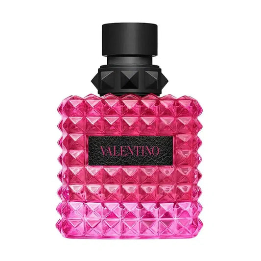 Valentino Born in Roma Donna Extradose perfume bottle, 100ml, elegant glass design with the brand logo and a subtle fragrance impression.