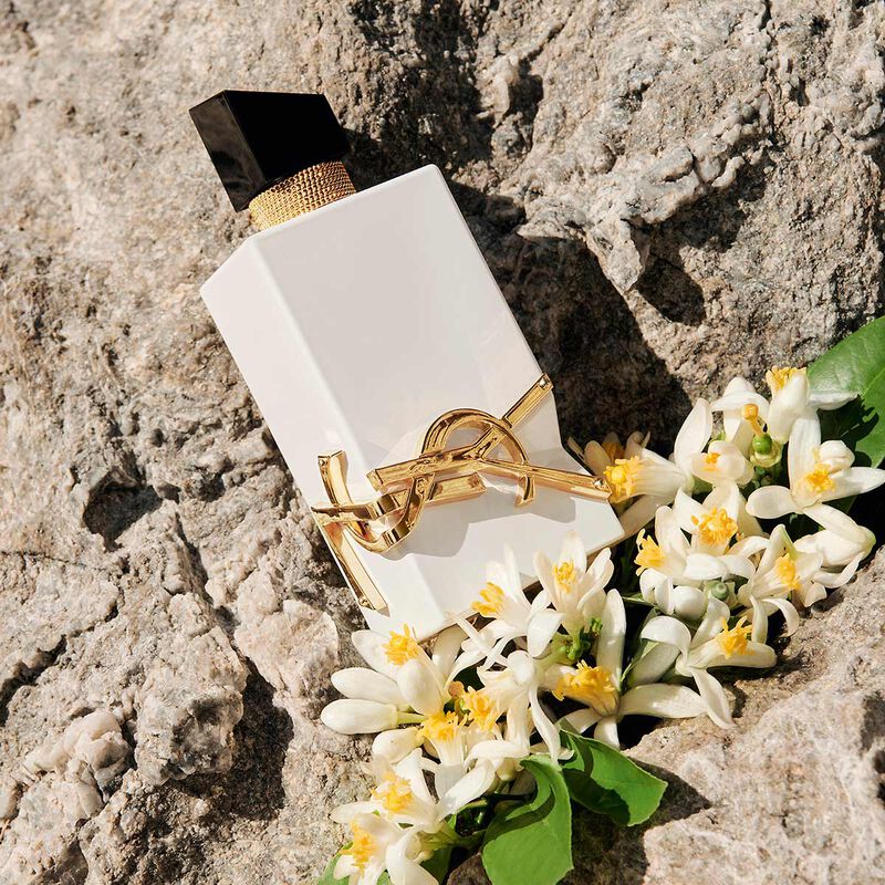 Yves Saint Laurent Libre L’Eau Nue 90ml perfume bottle with elegant design and clear glass showcasing the fragrance.