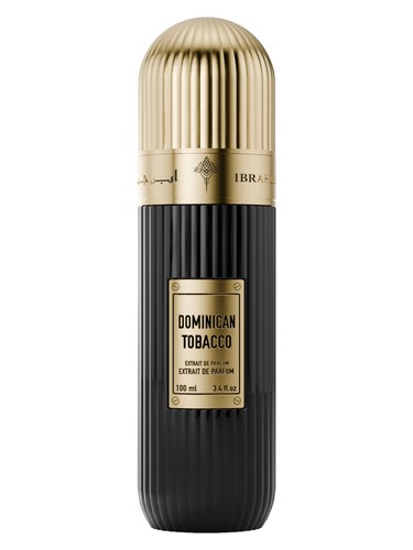 Ibrahim Al Qurashi Dominican Tobacco 100ML bottle, featuring a sleek design and clear labeling, used for aromatic tobacco preparation.
