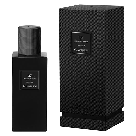 Yves Saint Laurent 37 Rue de Bellechasse perfume bottle, 125ml, with elegant packaging and sleek design.