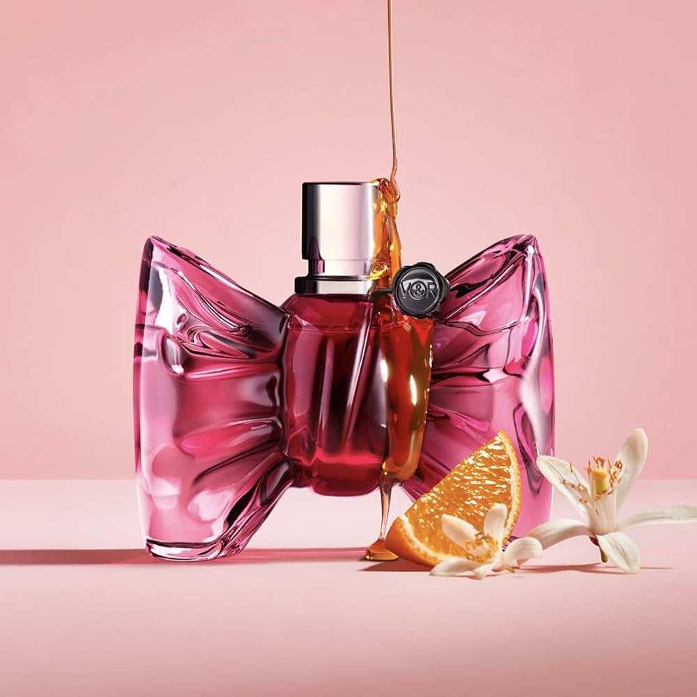 Viktor&Rolf Bonbon 100ml perfume bottle with a luxurious gold and pastel pink design, elegant and sophisticated appearance.