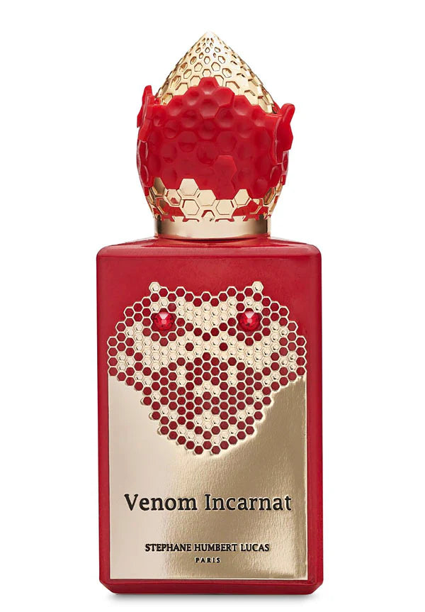 Stéphane Humbert Lucas 777 Venom Incarnat 50ml perfume bottle, sleek packaging with luxurious fragrance presentation.