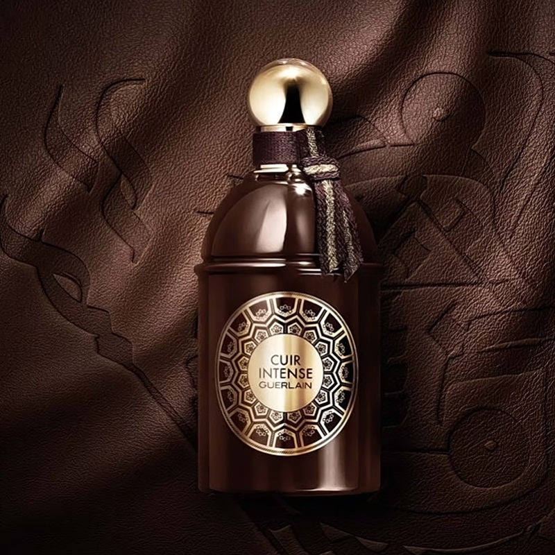 Guerlain Les Absolus d'Orient Cuir Intense 125ML perfume bottle with elegant design and luxurious packaging.