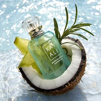 Kayali Maldives in a Bottle Ylang Coco 20 Eau de Parfum 100ml bottle with elegant design and tropical-inspired fragrance.