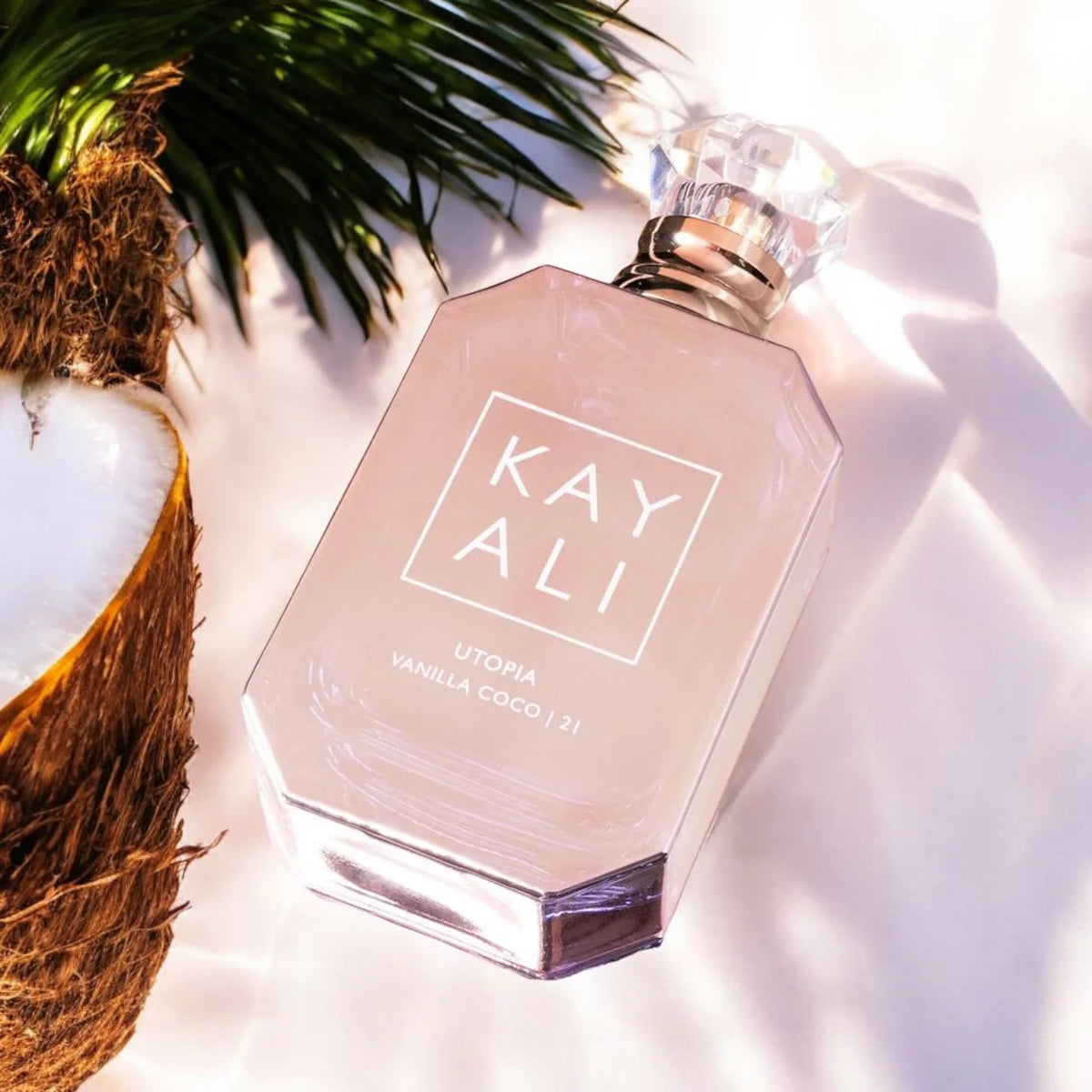 Utopia Vanilla Coco 21 by Kayali fragrance bottle, 100ml, with a sleek design and elegant label.