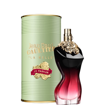 Jean Paul Gaultier La Belle Le Parfum 100ml bottle with elegant floral and feminine perfume design.
