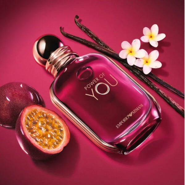 Giorgio Armani Power of You 90ml perfume bottle with sleek design and modern packaging.