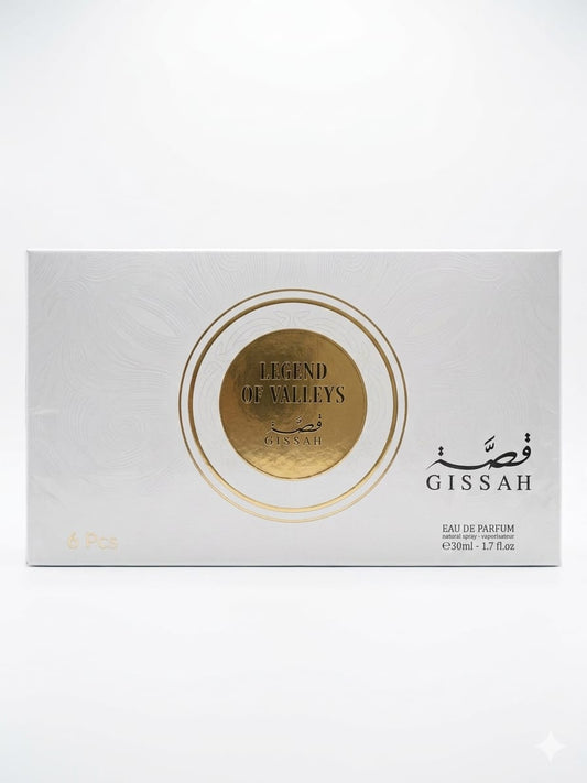 Gissah Legend Of Valleys Collection 6x30 ml