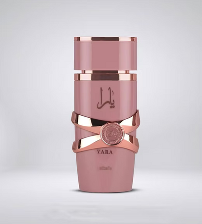 Lattafa Yara Elixir 100ML perfume bottle with elegant design, showcasing the luxurious fragrance container.