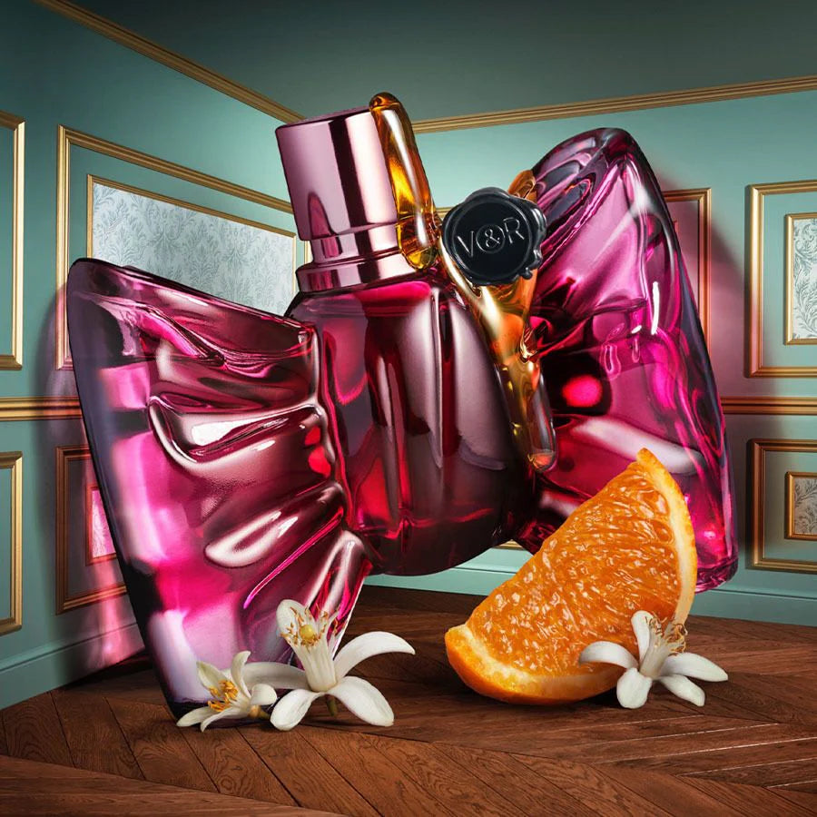 Viktor&Rolf Bonbon 100ml Eau de Parfum bottle with elegant packaging and golden accents, showcasing a luxurious fragrance.