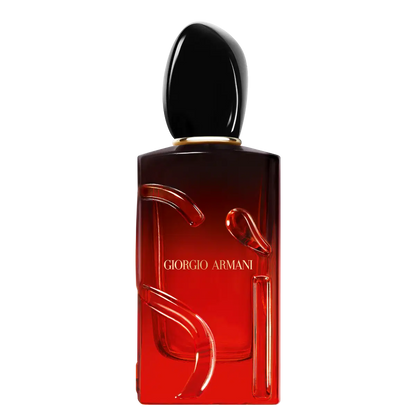 Giorgio Armani Sì Passione Eau de Parfum Intense 100ml bottle with elegant design and branding visible.