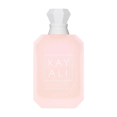 Kayali Yum Boujee Marshmallow 81 perfume bottle, 100ml, featuring a sleek design and vibrant branding for an intense, sweet fragrance.