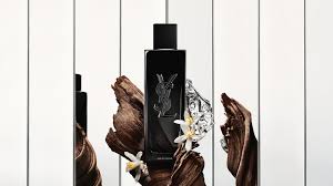 Yves Saint Laurent MYSLF Eau de Parfum 100ML bottle with sleek design and minimalist label, placed on a neutral background.