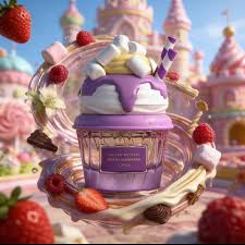 Lattafa Mallow Madness perfume bottle, 75ML, with a sleek design and floral accents, showcasing the luxurious fragrance packaging.