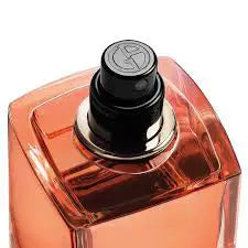 Giorgio Armani SI EDP Intense 100ml perfume bottle with sleek black and gold design, featuring a modern, elegant fragrance container