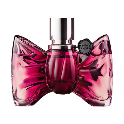 Viktor&Rolf Bonbon 100ml perfume bottle with a gold and pastel pink design, featuring a decorative bow and elegant packaging.