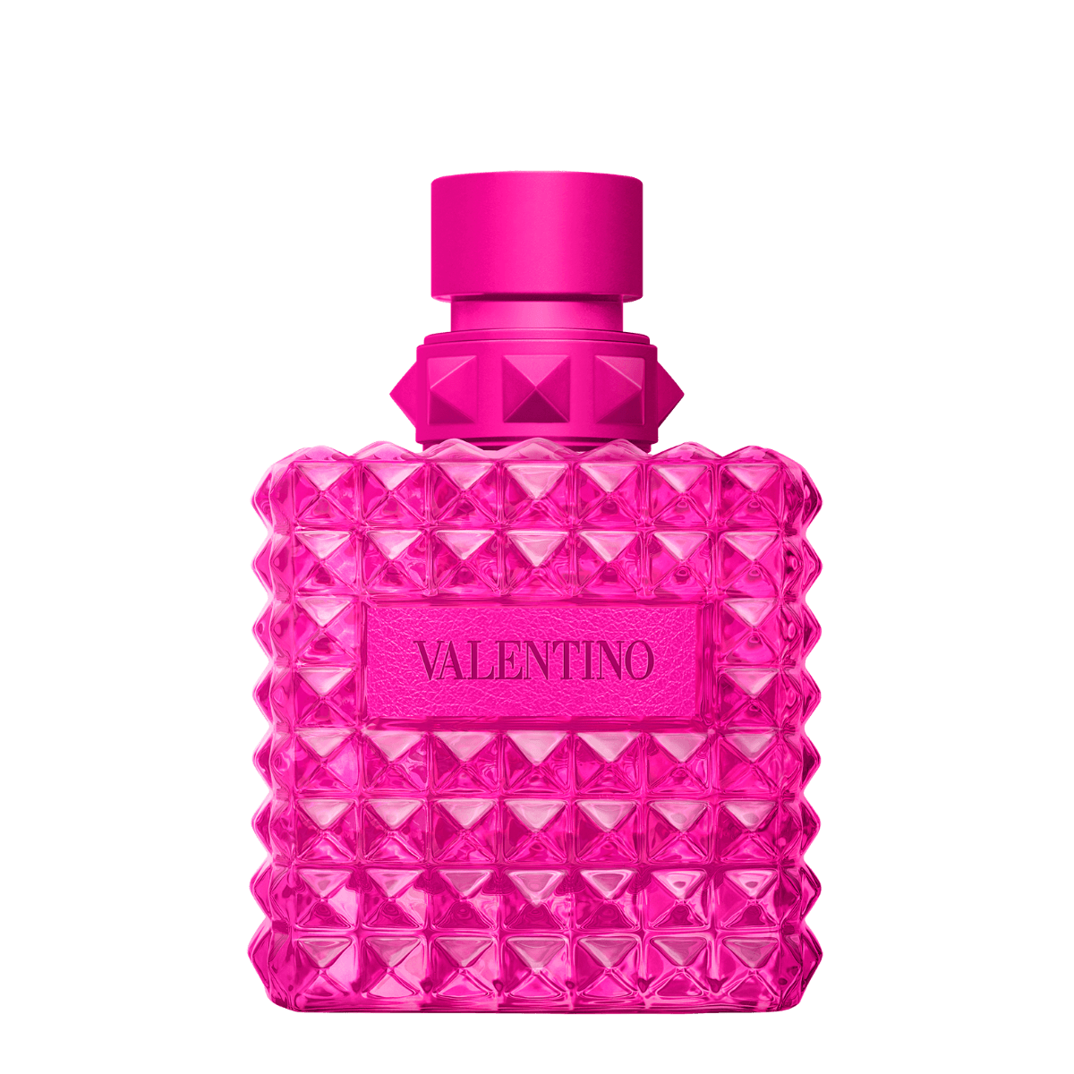 Valentino Born in Roma Rendez-Vous Pink EDP 100ml perfume bottle with pink label and sleek design.